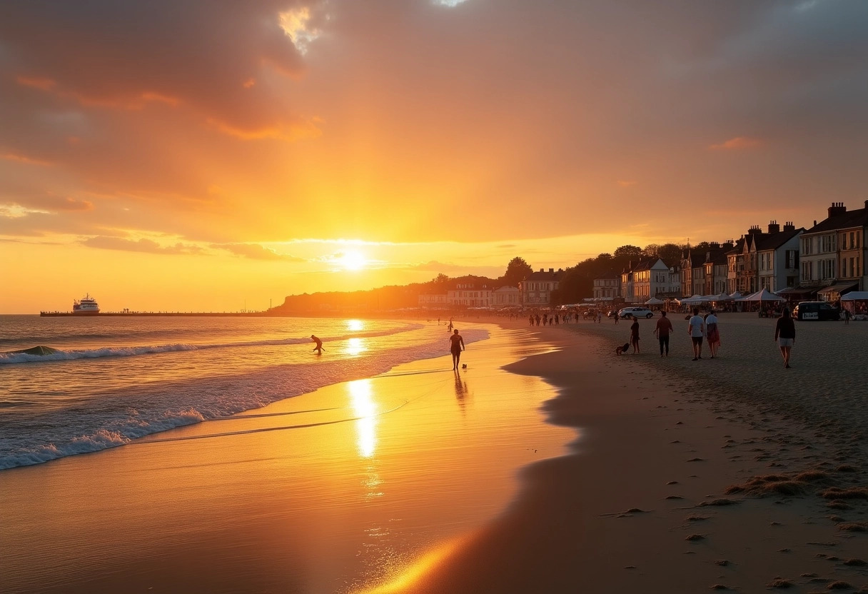 plage honfleur