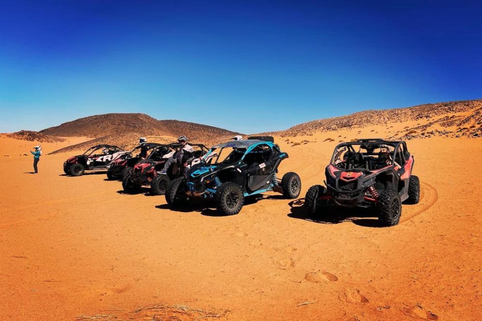 buggys dans le désert marocain